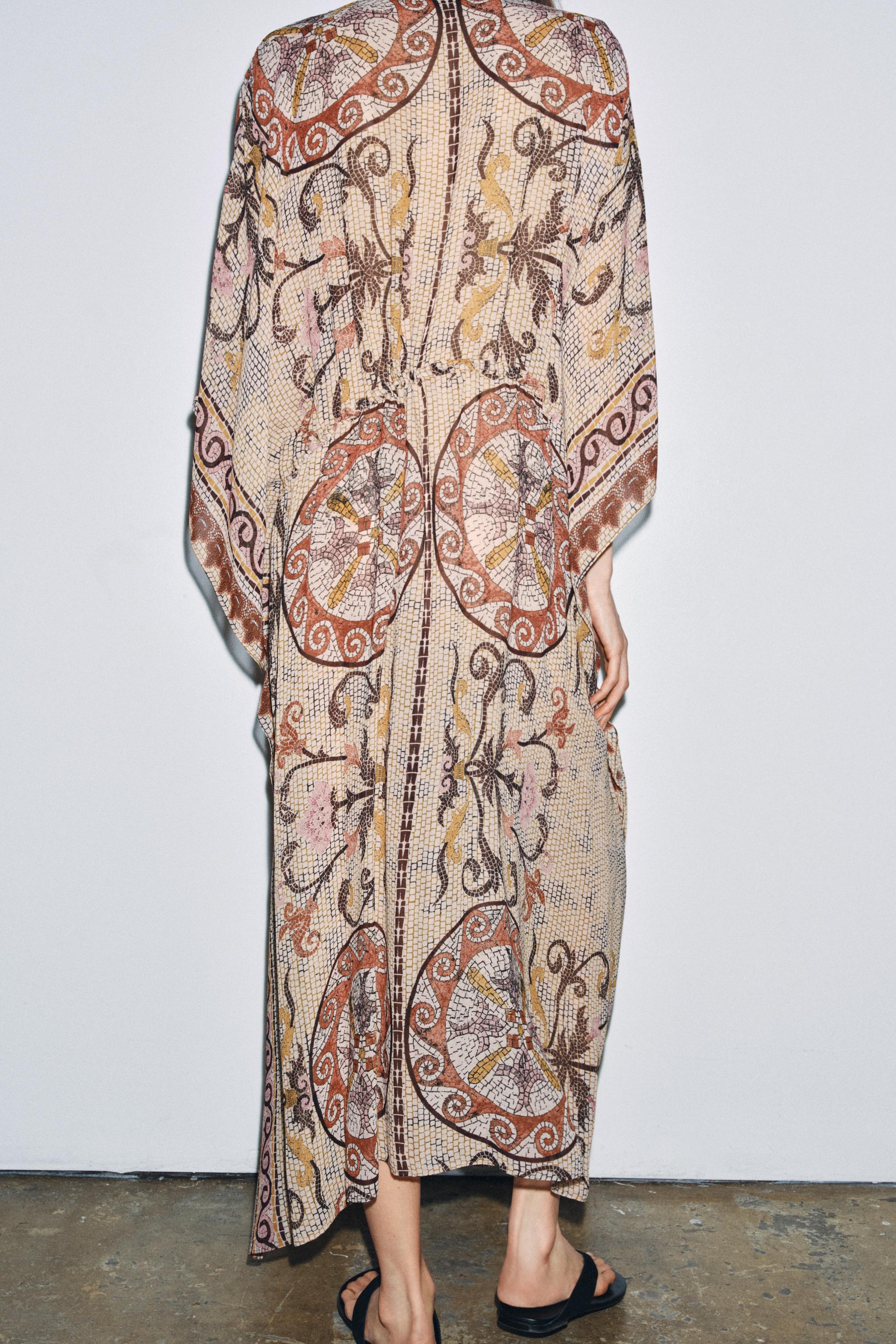 ZW COLLECTION PRINTED TUNIC DRESS